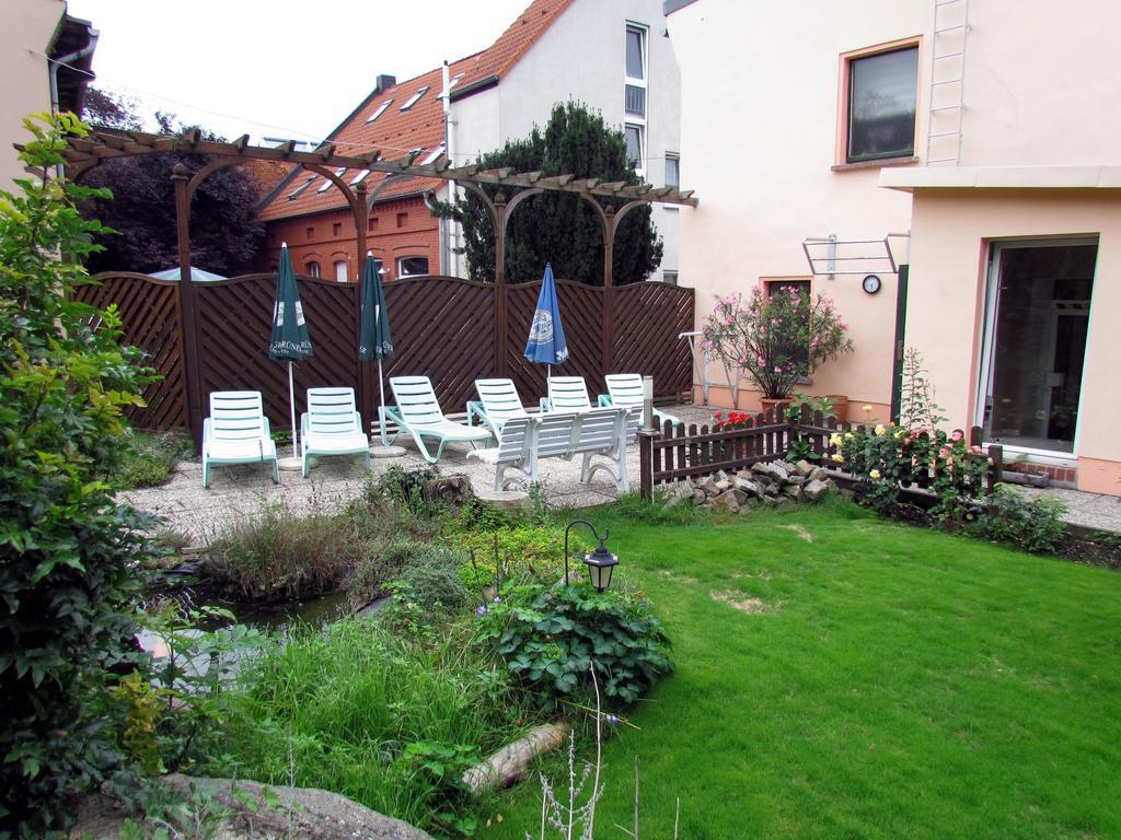 Pension & Sauna Am Lorenz Calbe 外观 照片