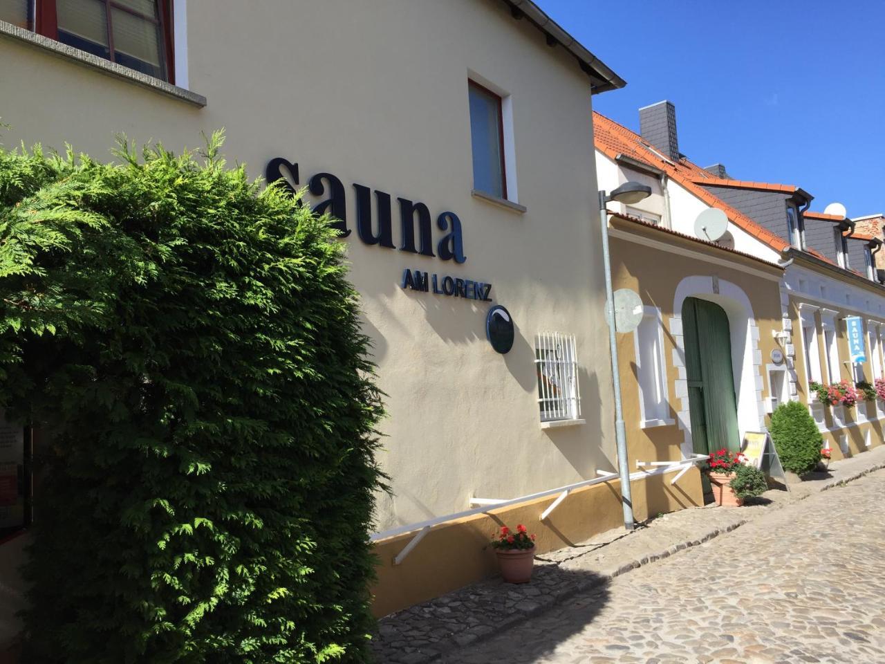 Pension & Sauna Am Lorenz Calbe 外观 照片